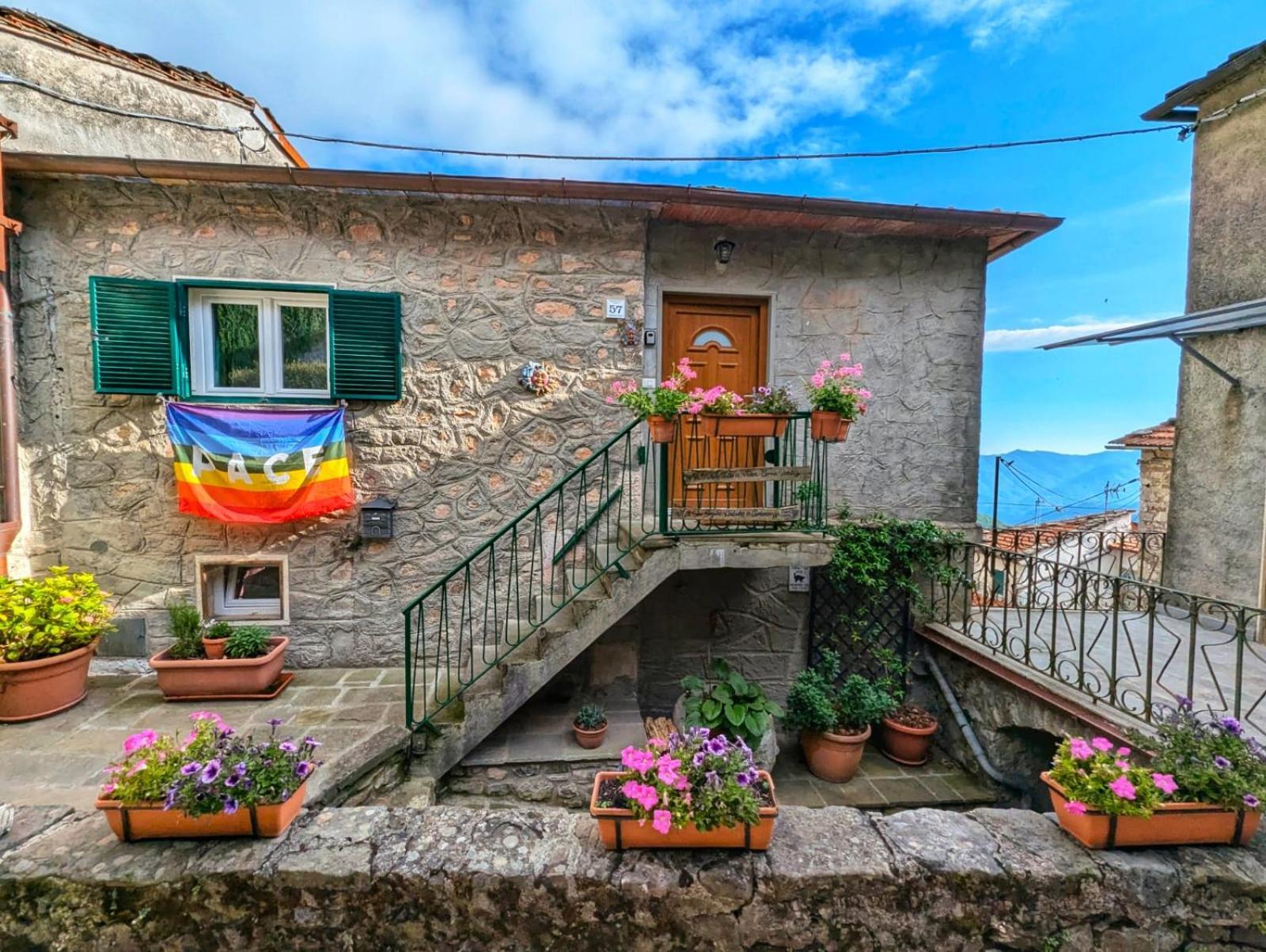Villa Casa Bellavista Montefegatesi Exterior foto